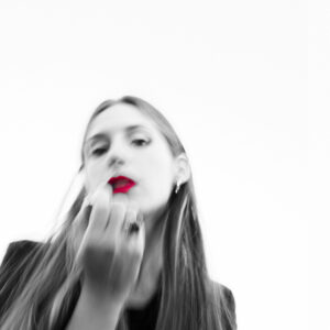 Red Lips in movement